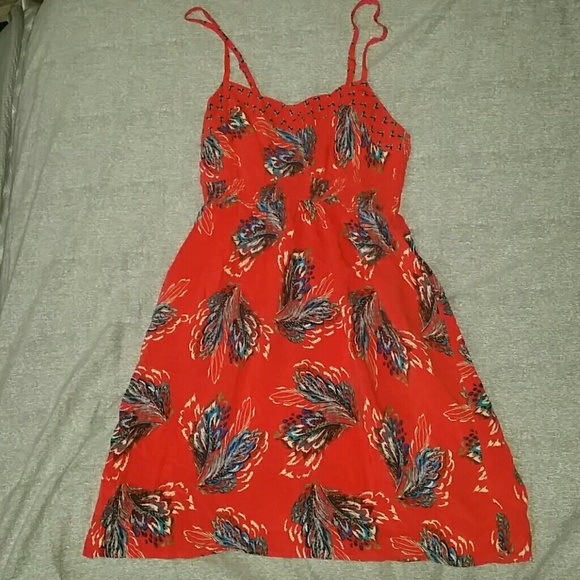 Xhilaration Dresses & Skirts - Bright Orange Sundress